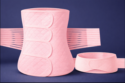 Firm Control Waist Shaper Duo™ - Anti-Roll Flexi-Bones, High-Compression Sweat Accel, Breathable Post-Op Support