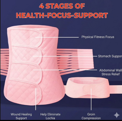 Firm Control Waist Shaper Duo™ - Anti-Roll Flexi-Bones, High-Compression Sweat Accel, Breathable Post-Op Support